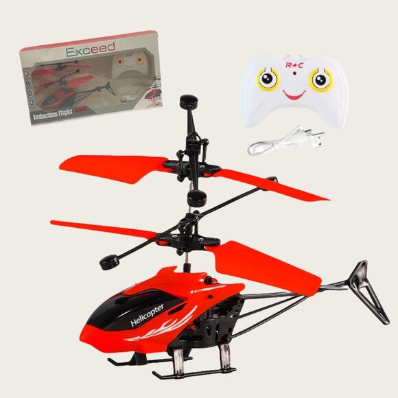 USB Charging Induction Infrared Remote Control Helicopter Toy Birthday Gift - Picture 2 of 8